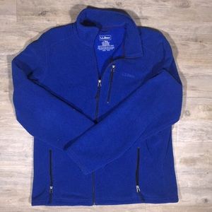 Men's LL Bean Zip up Fleece jacket